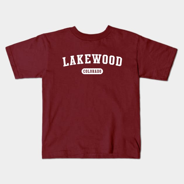 Lakewood, Colorado Kids T-Shirt by Novel_Designs